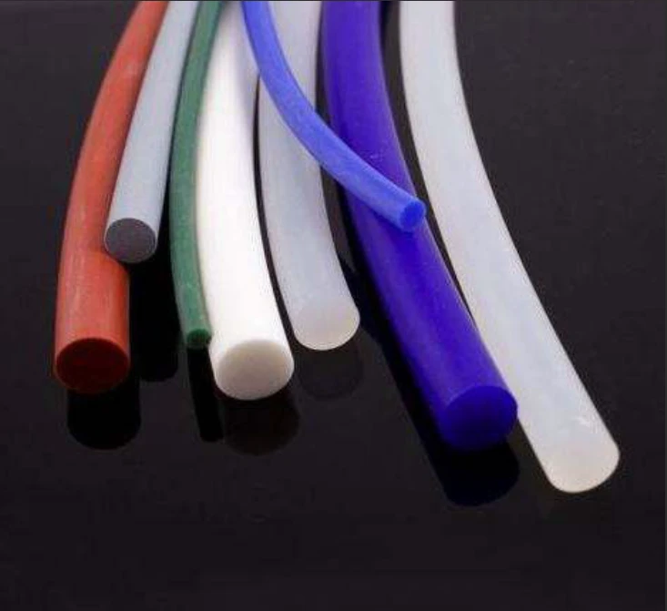 Silicone Rubber Extrusion Parts FDA Transparent